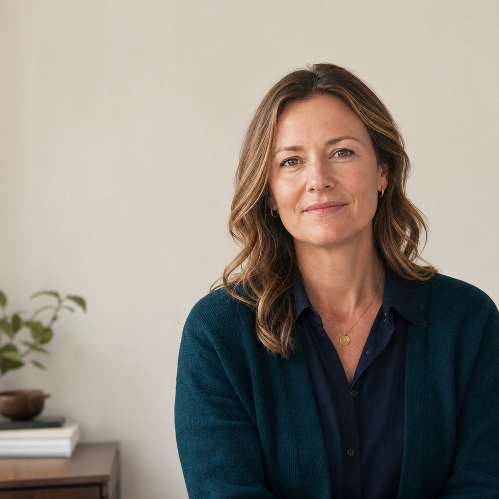 Portret van Nora, die uitvoering, kwaliteitscontrole en detailwerk bewaakt.